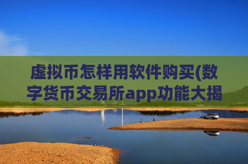 虚拟币怎样用软件购买(数字货币交易所app功能大揭秘)