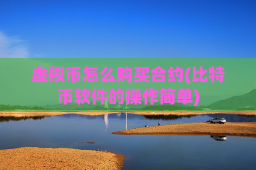 虚拟币怎么购买合约(比特币软件的操作简单)