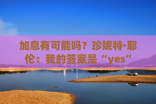 加息有可能吗?珍妮特·耶伦:我的答案是“yes”
