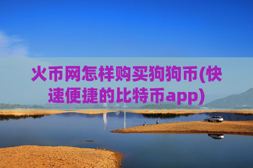火币网怎样购买狗狗币(快速便捷的比特币app)