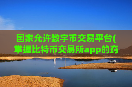 国家允许数字币交易平台(掌握比特币交易所app的窍门)