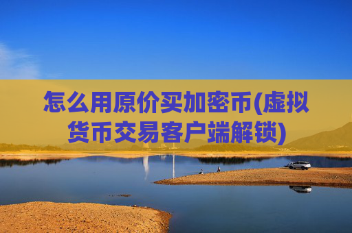 怎么用原价买加密币(虚拟货币交易客户端解锁)