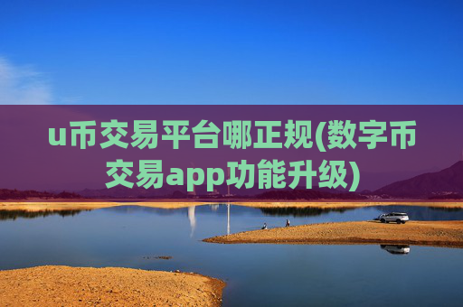 u币交易平台哪正规(数字币交易app功能升级)
