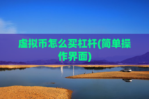 虚拟币怎么买杠杆(简单操作界面)