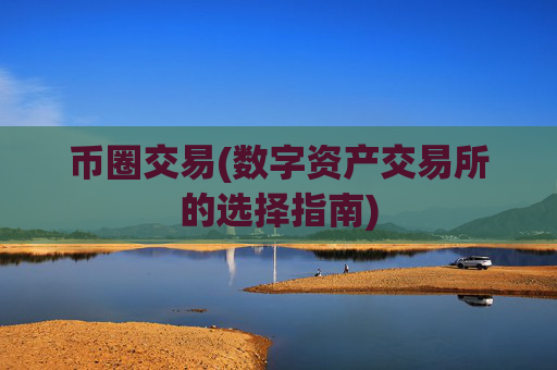 币圈交易(数字资产交易所的选择指南)