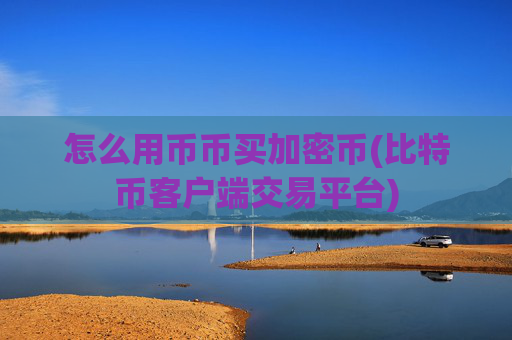 怎么用币币买加密币(比特币客户端交易平台)