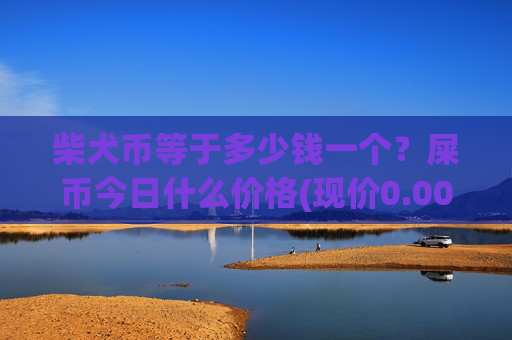 柴犬币等于多少钱一个?屎币今日什么价格(现价0.00015851元)