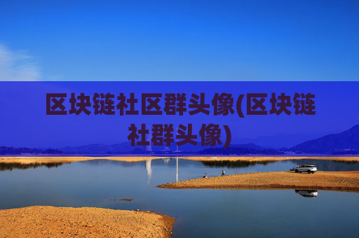 区块链社区群头像(区块链社群头像)