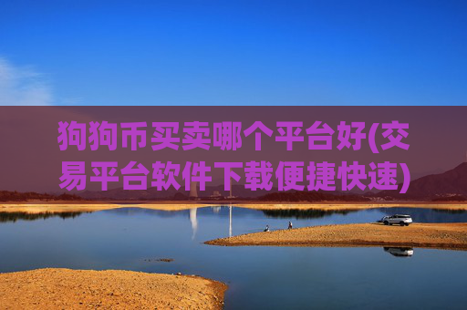 狗狗币买卖哪个平台好(交易平台软件下载便捷快速)