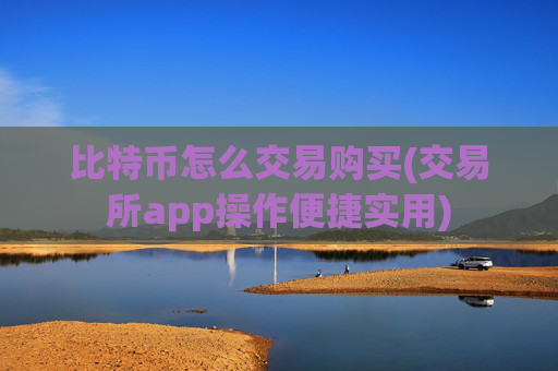 比特币怎么交易购买(交易所app操作便捷实用)
