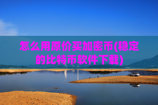 怎么用原价买加密币(稳定的比特币软件下载)