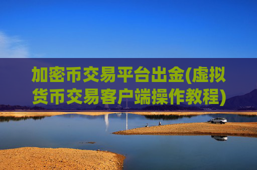加密币交易平台出金(虚拟货币交易客户端操作教程)