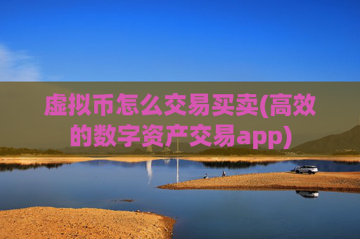 虚拟币怎么交易买卖(高效的数字资产交易app)