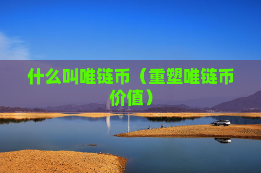 什么叫唯链币(重塑唯链币价值)