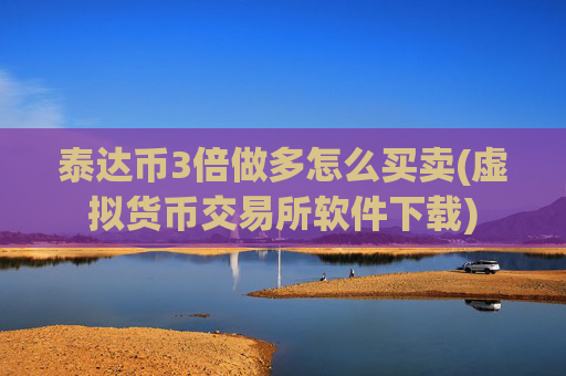 泰达币3倍做多怎么买卖(虚拟货币交易所软件下载)