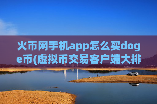 火币网手机app怎么买doge币(虚拟币交易客户端大排名)