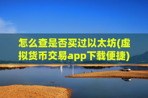 怎么查是否买过以太坊(虚拟货币交易app下载便捷)