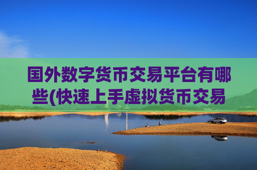 国外数字货币交易平台有哪些(快速上手虚拟货币交易)
