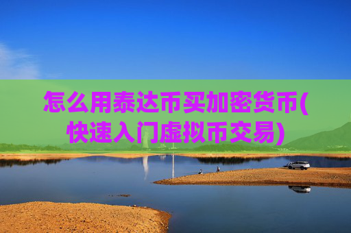 怎么用泰达币买加密货币(快速入门虚拟币交易)