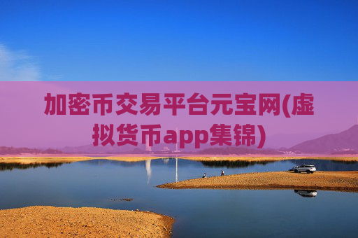 加密币交易平台元宝网(虚拟货币app集锦)