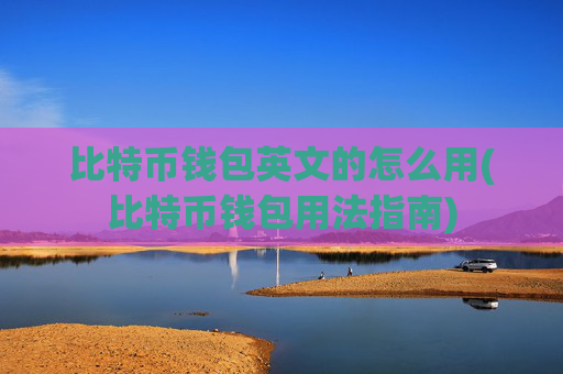 比特币钱包英文的怎么用(比特币钱包用法指南)