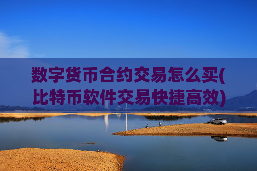 数字货币合约交易怎么买(比特币软件交易快捷高效)