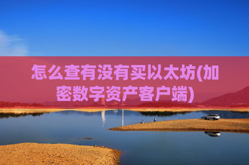 怎么查有没有买以太坊(加密数字资产客户端)