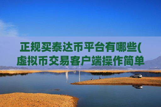 正规买泰达币平台有哪些(虚拟币交易客户端操作简单)