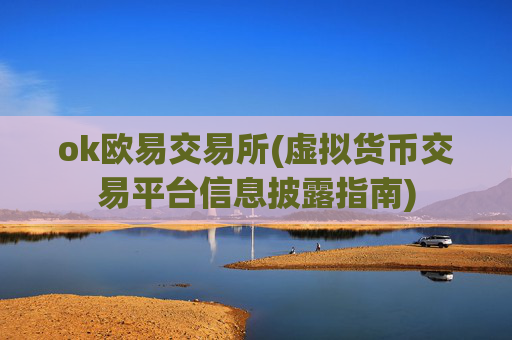ok欧易交易所(虚拟货币交易平台信息披露指南)