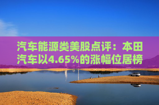 汽车能源类美股点评：本田汽车以4.65%的涨幅位居榜首