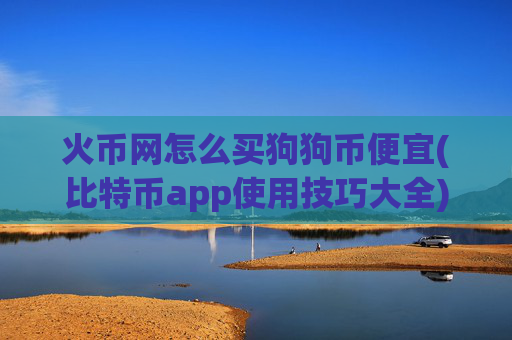火币网怎么买狗狗币便宜(比特币app使用技巧大全)