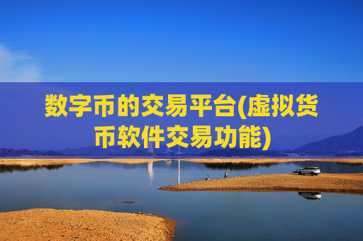 数字币的交易平台(虚拟货币软件交易功能)