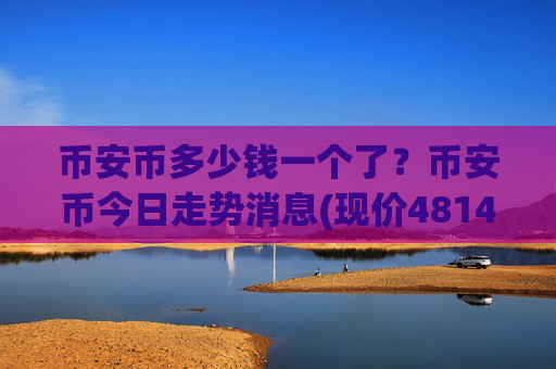 币安币多少钱一个了?币安币今日走势消息(现价4814.23元)