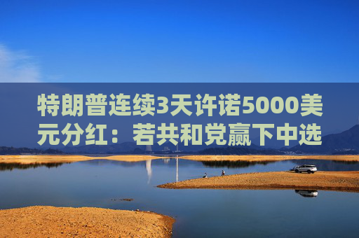 特朗普连续3天许诺5000美元分红:若共和党赢下中选 每位年轻人发钱