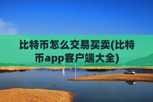 比特币怎么交易买卖(比特币app客户端大全)