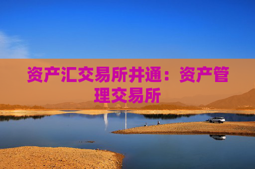 资产汇交易所井通:资产管理交易所