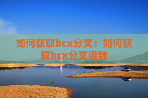 如何获取bcx分叉：如何获取bcx分叉函数