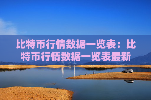 比特币行情数据一览表：比特币行情数据一览表最新