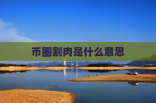 币圈割肉是什么意思