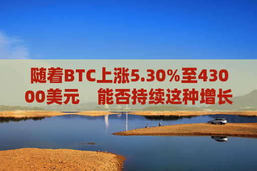 随着BTC上涨5.30%至43000美元 能否持续这种增长?