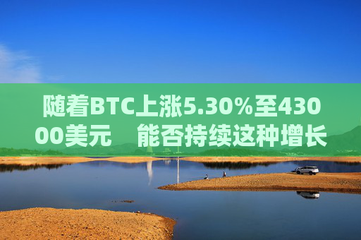 随着BTC上涨5.30%至43000美元　能否持续这种增长？