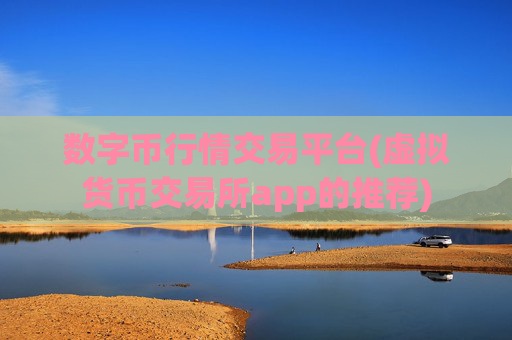 数字币行情交易平台(虚拟货币交易所app的推荐)