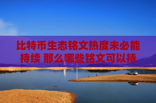 比特币生态铭文热度未必能持续 那么哪些铭文可以持续？