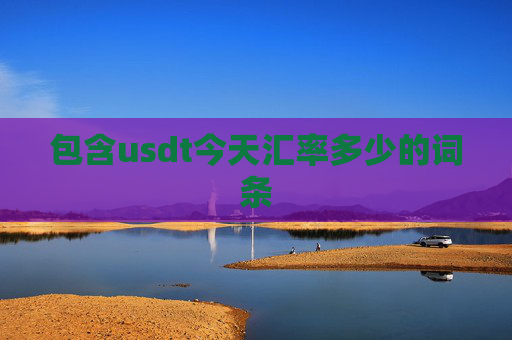 包含usdt今天汇率多少的词条