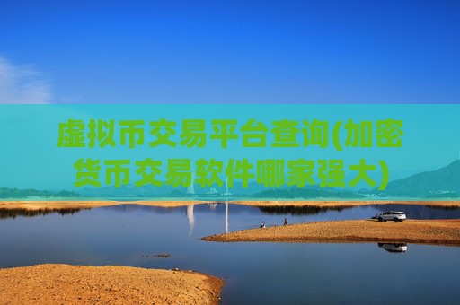 虚拟币交易平台查询(加密货币交易软件哪家强大)