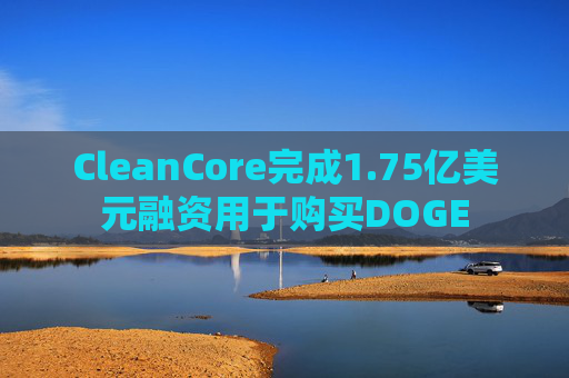 CleanCore完成1.75亿美元融资用于购买DOGE