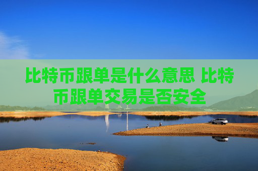 比特币跟单是什么意思 比特币跟单交易是否安全