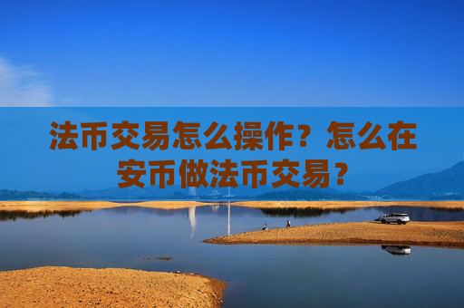 法币交易怎么操作?怎么在安币做法币交易?