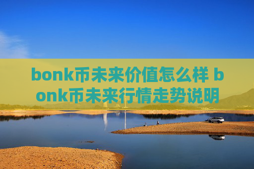 bonk币未来价值怎么样 bonk币未来行情走势说明