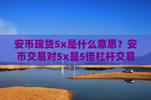 安币现货5x是什么意思？安币交易对5x是5倍杠杆交易的意思吗？
